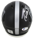 Raiders Jason Witten Authentic Signed Blaze Speed Mini Helmet BAS Witnessed