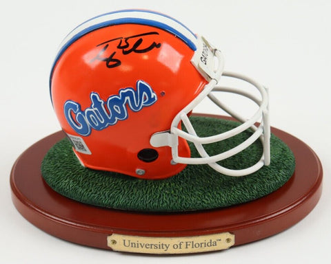 Tebow, Spurrier, & Wuerfell Signed LE "Florida Gator Greats" Ceramic Helmet LOA
