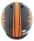 Broncos John Elway 2x Insc Signed Eclipse Proline F/S Speed Helmet BAS Witness