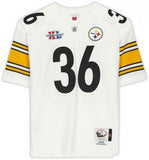 FRMD Jerome Bettis Pittsburgh Steelers Signed Mitchell & Ness White Auth Jersey