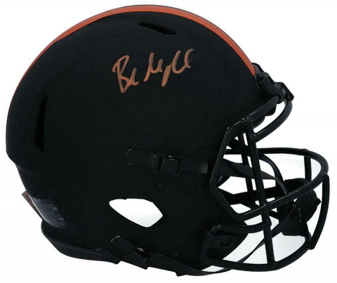BAKER MAYFIELD Autographed Browns Eclipse Speed Authentic Helmet FANATICS
