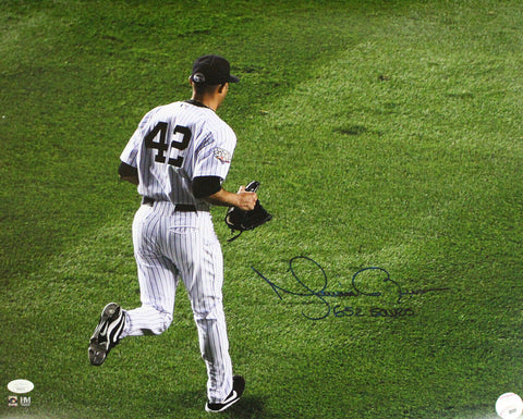 Mariano Rivera Autographed New York Yankees 16x20 Photo 652 Saves JSA 33708
