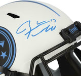 Ryan Tannehill Tennessee Titans Signed Lunar Eclipse Alternate Replica Helmet