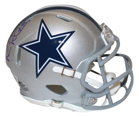 Michael Irvin Autographed Dallas Cowboys Speed Mini Helmet Beckett 38885