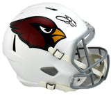 Emmitt Smith Signed Arizona Cardinals Speed Full Size Color Rush NFL Helmet