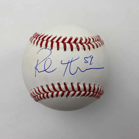 Autographed/Signed Rob Thomson Rawlings Major League Baseball ROML Beckett COA