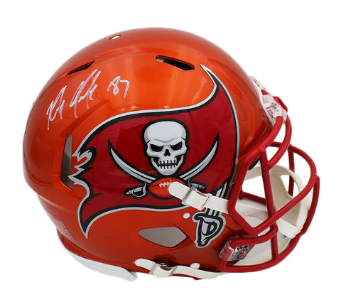 Rob Gronkowski Signed Tampa Bay Buccaneers Speed Authentic Flash NFL Helmet