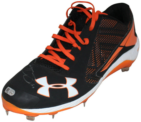 Hunter Strickland Signed San Francisco Giants Under Armour Cleat BAS 33669