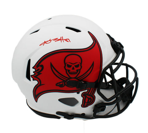 Antonio Brown Signed Tampa Bay Buccaneers Speed Authentic Lunar NFL Helmet