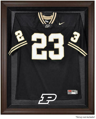Purdue Boilermakers Brown Framed Logo Jersey Display Case - Fanatics Authentic