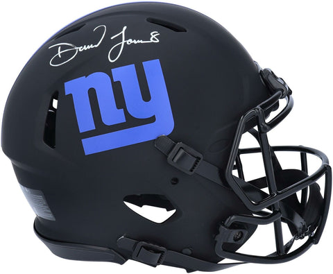 Daniel Jones New York Giants Signed Eclipse Alternate Speed Authentic Helmet