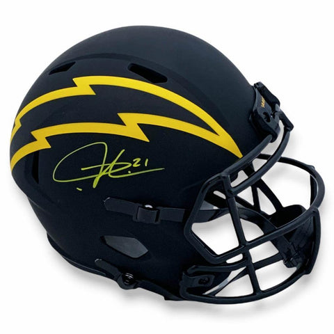 Chargers Ladainian Tomlinson Autographed Signed Eclipse Helmet - Beckett