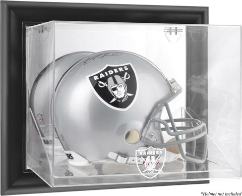 Raiders Black Framed Wall- Helmet Display - Fanatics