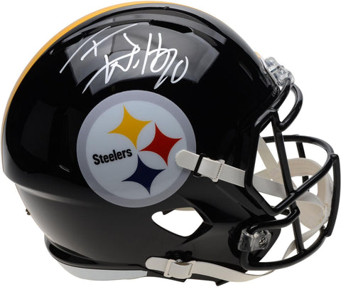 T.J. Watt Pittsburgh Steelers Autographed Riddell Speed Replica Helmet