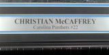 CHRISTIAN MCCAFFREY AUTOGRAPHED FRAMED 16X20 PHOTO PANTHERS BECKETT 162394