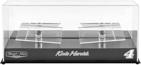 Kevin Harvick #4 Stewart-Haas Racing 2 Car Display Case w/Platform