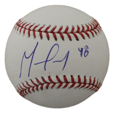 German Marquez Autographed/Signed Colorado Rockies OML Baseball 20910