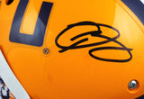 Odell Beckham Jr. Autographed LSU Tigers Yellow F/S Schutt Helmet-Beckett W Holo