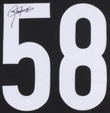 Lawrence Taylor Signed"Any Given Sunday" Luther Lavay 31x35 Custom Framed Jersey