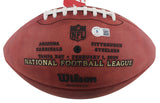 Steelers Troy Polamalu Signed SB XLIII Logo Duke Nfl Football BAS Witnessed