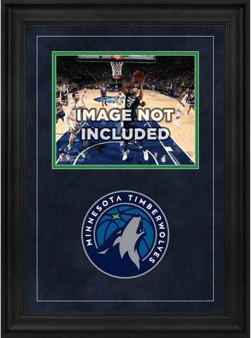 Minnesota Timberwolves Deluxe 8" x 10" Horizontal Photo Frame with Team Logo