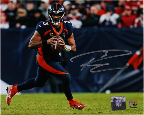 Russell Wilson Denver Broncos Autographed 8" x 10" Running Photograph