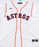 Jose Altuve Autographed Houston Astros White Nike Jersey - JSA W *Silver