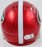 AJ Green Autographed Georgia Bulldogs Flash Speed Mini Helmet-Beckett W Hologram