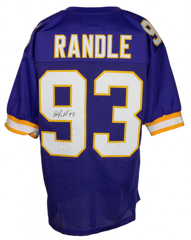 John Randle Signed Minnesota Vikings Jersey Inscribed #93 (JSA COA) HOF 2010