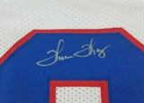 Thurman Thomas Signed Buffalo Bills 36"x 39" Custom Framed Jersey (JSA COA) HOF