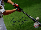 Cal Ripken Jr Autographed Baltimore Orioles 8x10 PF Photo Batting- JSA W Auth *B
