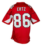 Zach Ertz Signed Custom Red Pro Style Football Jersey JSA