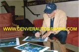 Goose Gonsoulin Autographed/Signed Denver Broncos 11x17 Print/Photo 11402