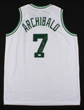 Nate "Tiny" Archibald Signed Boston Celtics Jersey Inscribed "HOF 91" (JSA COA)