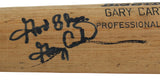 Expos Gary Carter God Bless Authentic Signed Game Used Bat BAS #BA75045