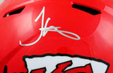 Tyreek Hill Autographed KC Chiefs F/S Speed Helmet-Beckett W Hologram *Silver