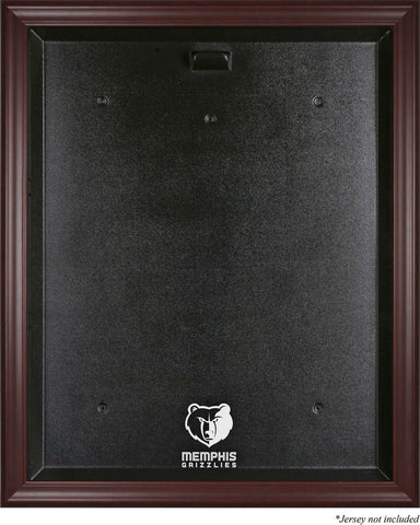 Memphis Grizzlies Mahogany Framed Team Logo Jersey Display Case