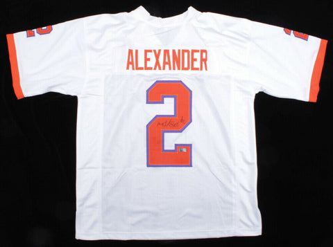 Mackensie Alexander Signed Clemson Tigers Jersey (Tristar Hologram) Vikings D.B.