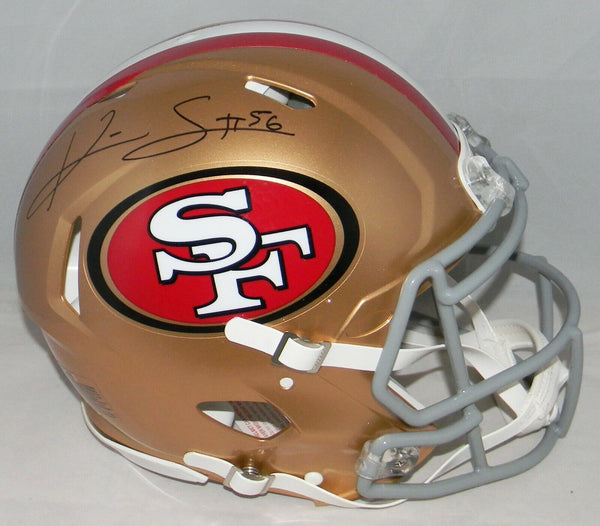KWON ALEXANDER SIGNED SAN FRANCISCO 49ERS FULL SIZE SPEED AUTHENTIC HELMET