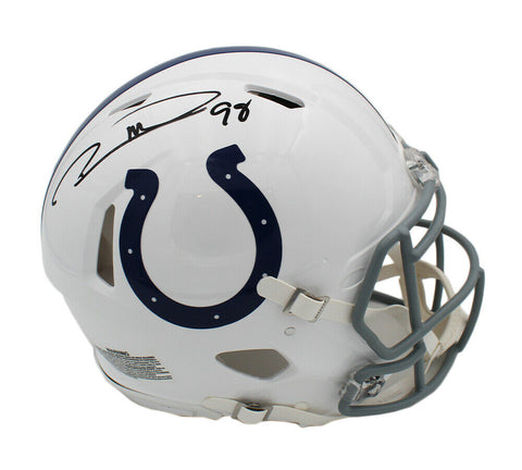 Robert Mathis Signed Indianapolis Colts Speed Authentic NFL Helmet