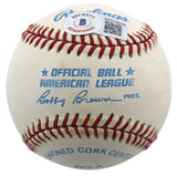 Athletics Rollie Fingers Signed Thumbprint Oal Baseball LE #43/200 BAS #BD23608