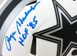 Roger Staubach Signed Cowboys Lunar Speed Mini Helmet W/HOF-Beckett W Hologram