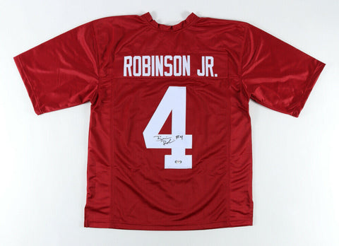 Brian Robinson Jr. Signed Alabama Crimson Tide Jersey (PSA COA) 2021 Senior RB