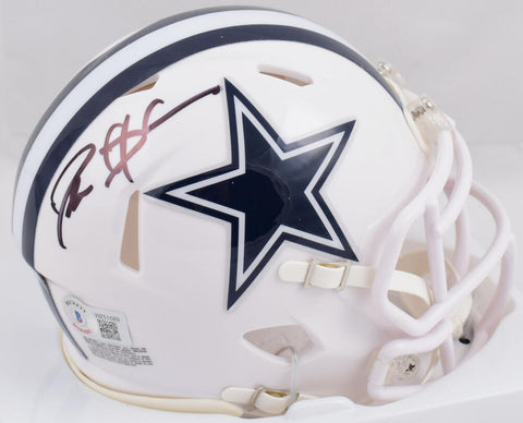 Deion Sanders Autographed Dallas Cowboys Alt 22 Speed Mini Helmet-Beckett W Holo