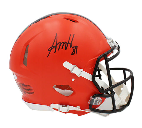 Austin Hooper Signed Cleveland Browns Speed Authentic NFL Helmet