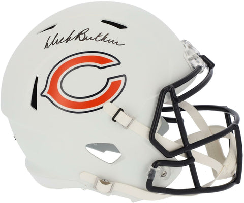 Dick Butkus Chicago Bears Signed Flat White Alternate Replica Helmet