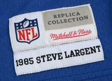 FRMD Steve Largent Seattle Seahawks Signed Mitchell&Ness Rep Jersey w/ "HOF" Inc