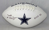 Mel Renfro Autographed Dallas Cowboys Logo Football W/HOF- SGC Auth