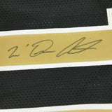 Autographed/Signed TRE'QUAN SMITH New Orleans Black Football Jersey JSA COA Auto