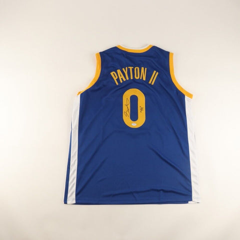 Gary Payton II Signed Golden State Warriors Jersey (PSA) 2022 NBA Champion Guard